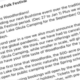 New plans to keep treasured Woodford Folk Festival spirit alive with scaled-back event