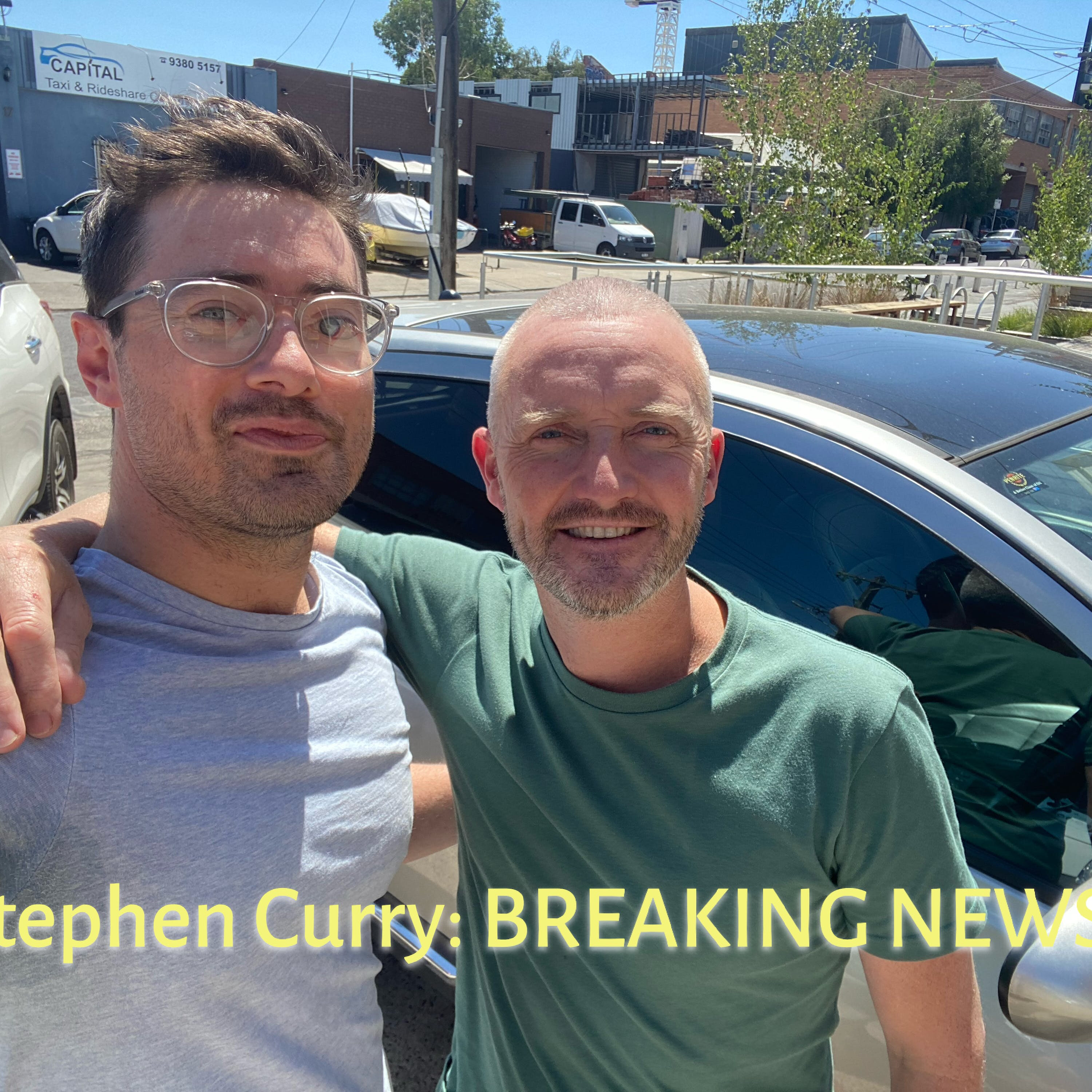 Stephen Curry joins Sammy for some breaking news. episode artwork
