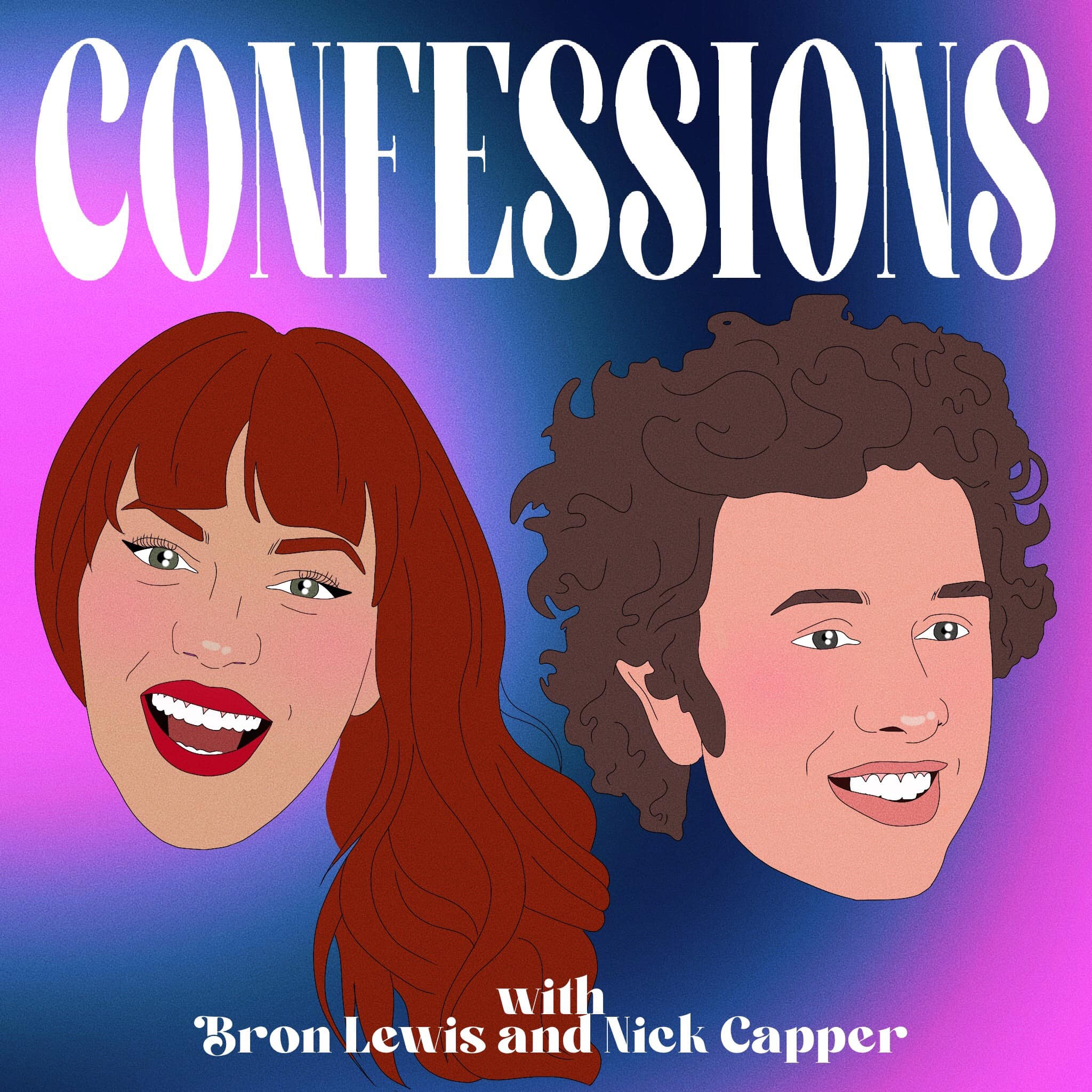 Nick Capper and Bron Lewis episode artwork