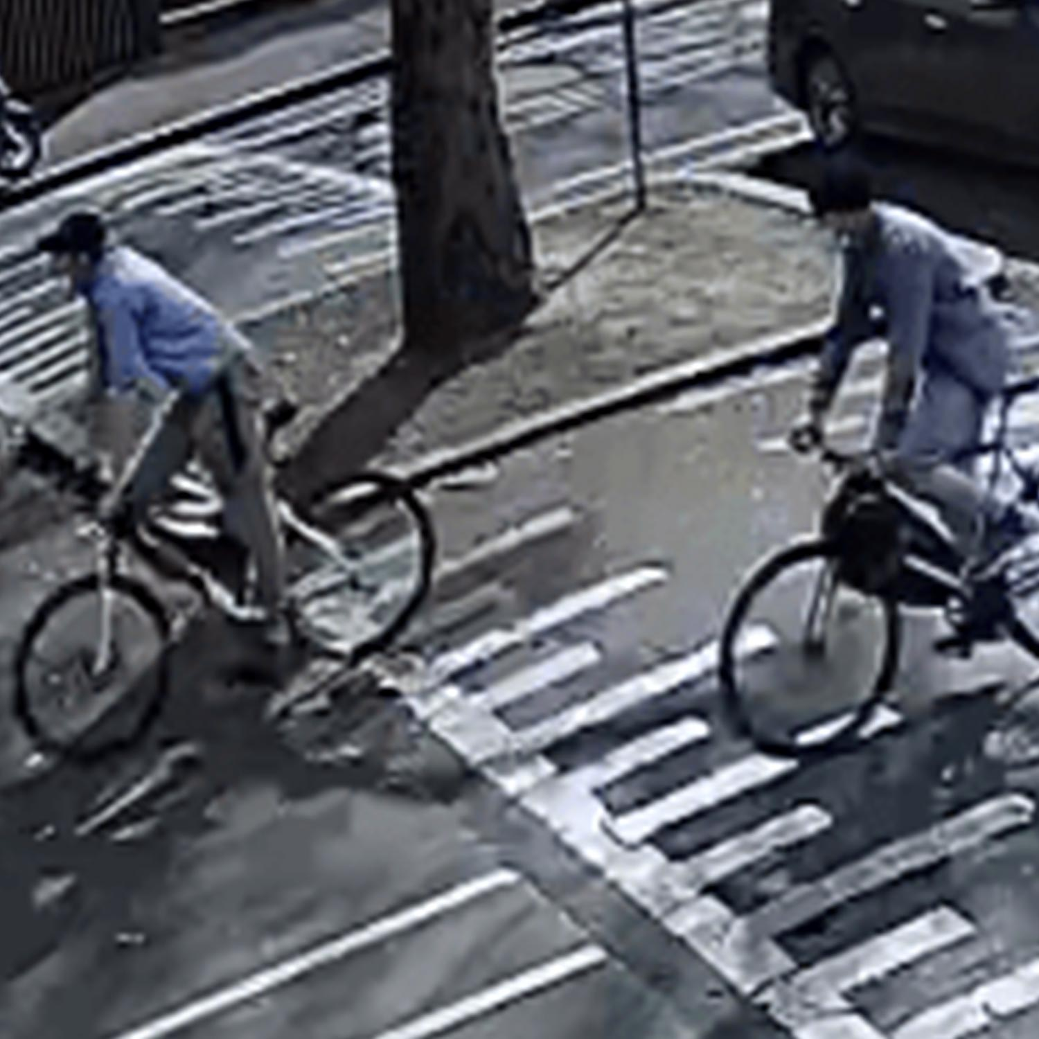 Hunt for pair who threatened man with a knife and punched him in the face in front of his baby