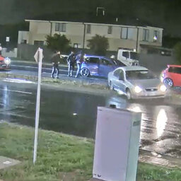 CCTV footage reveals altercation just moments before crash that killed four teens