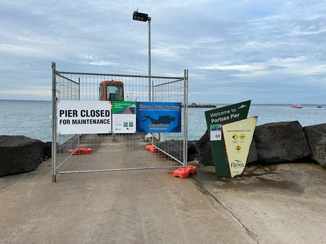 Anglers 'devastated' as Portsea Pier closed without notice