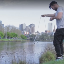Melbourne "fisherman" catches unusual haul in the Yarra