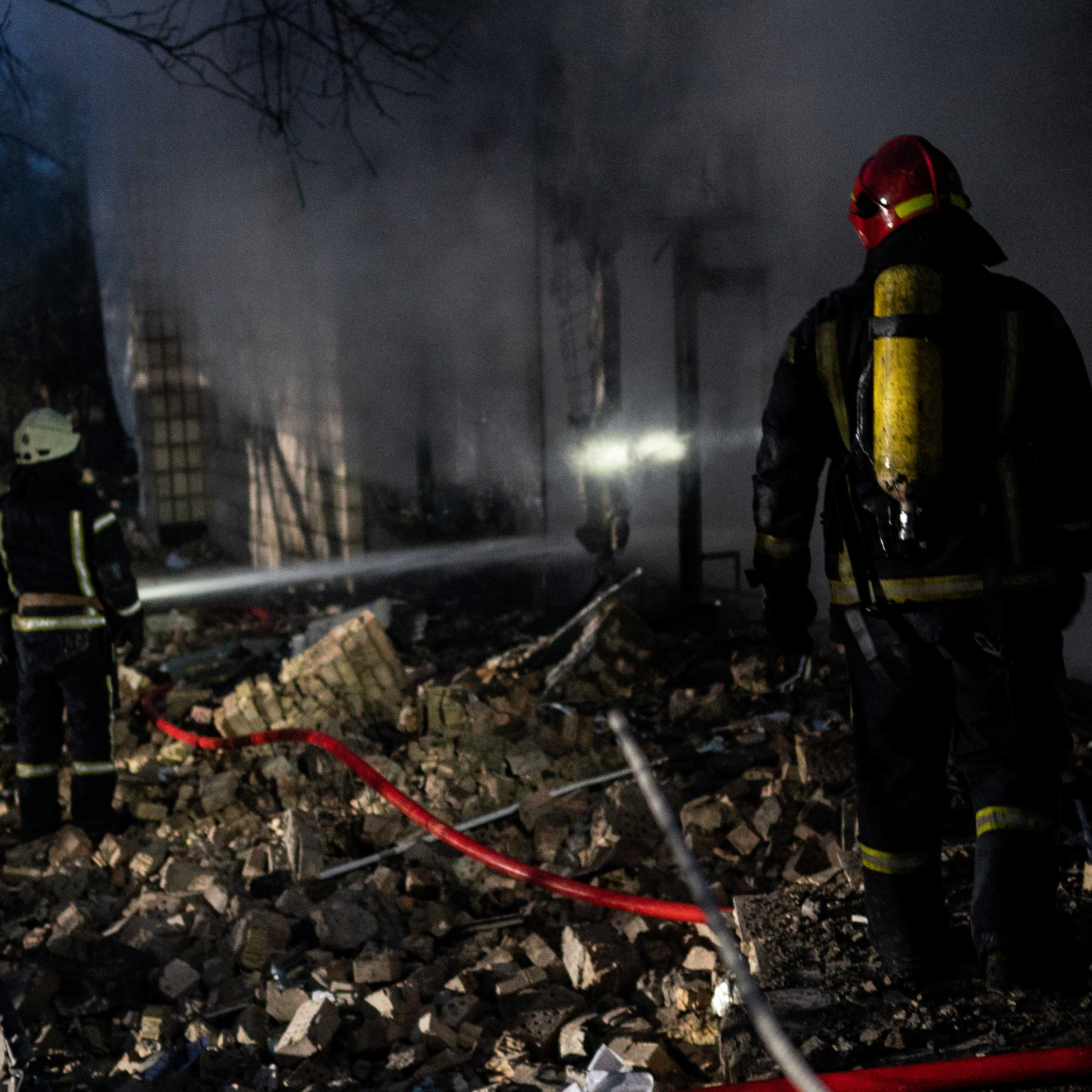 Ross and Russel get a powerful first-hand account of what's happening in Kyiv