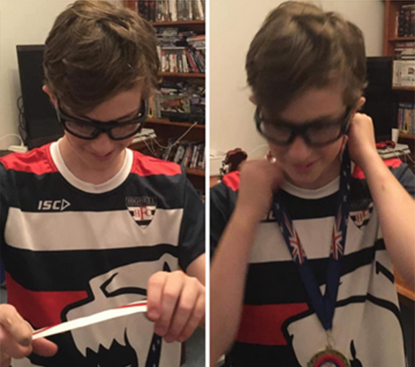 Junior footballer awarded Anzac Day medal after running more than seven kilometres to game