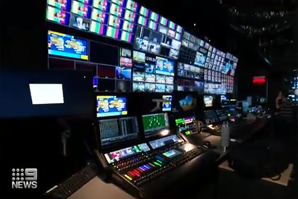 Nine newsroom goes 'back to TV in 1986' to get TV news to air after major cyber attack