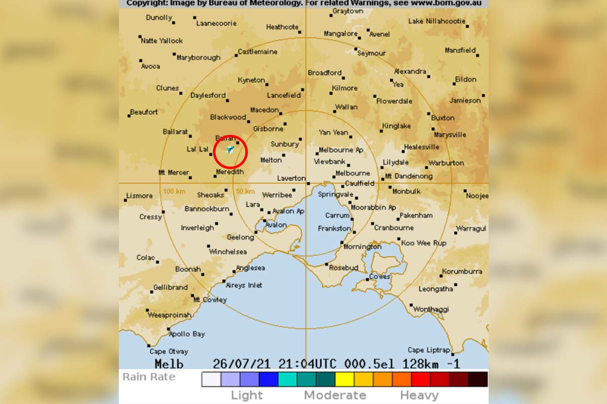 Mystery solved! Why the BOM radar says it's always raining near Ballan