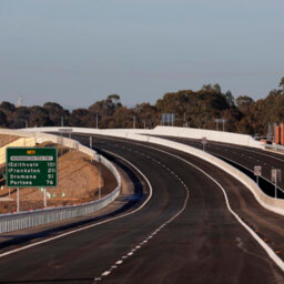 A new freeway just opened in Melbourne's south-east