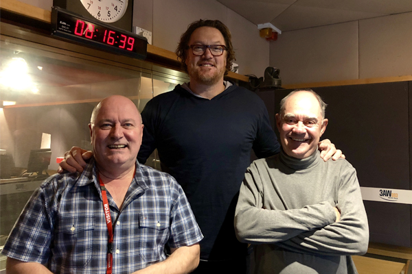 Aussie basketball legend Luc Longley joins Ross and John in the studio
