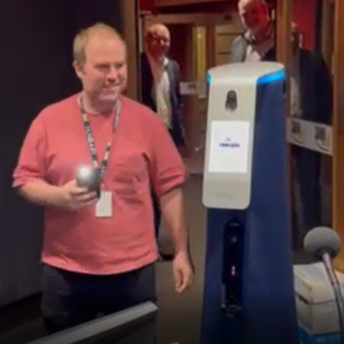 Meet the robot that could soon be patrolling hotel quarantine