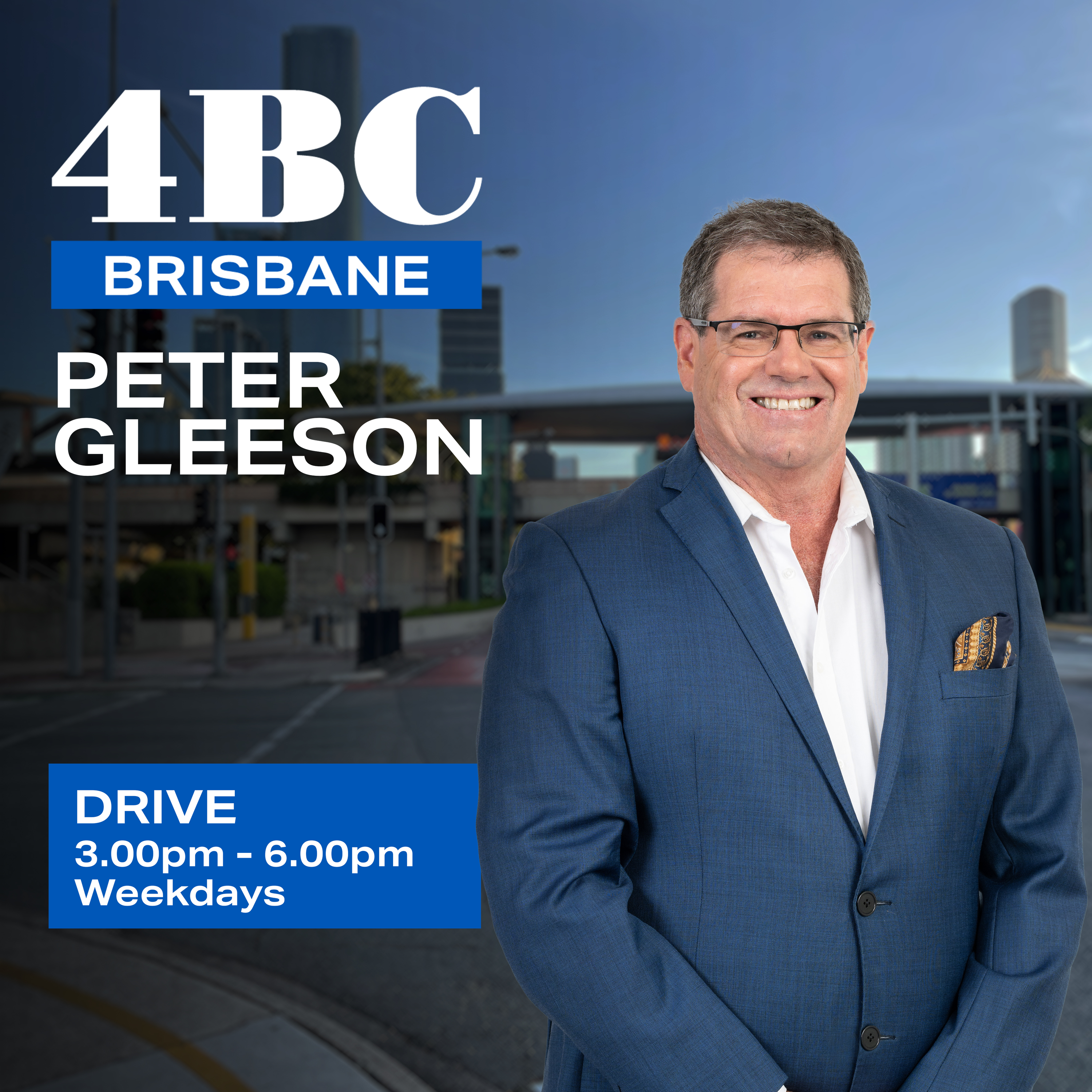 Peter Gleeson hosts 4BC Drive
