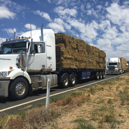 Fire Hay Delivery