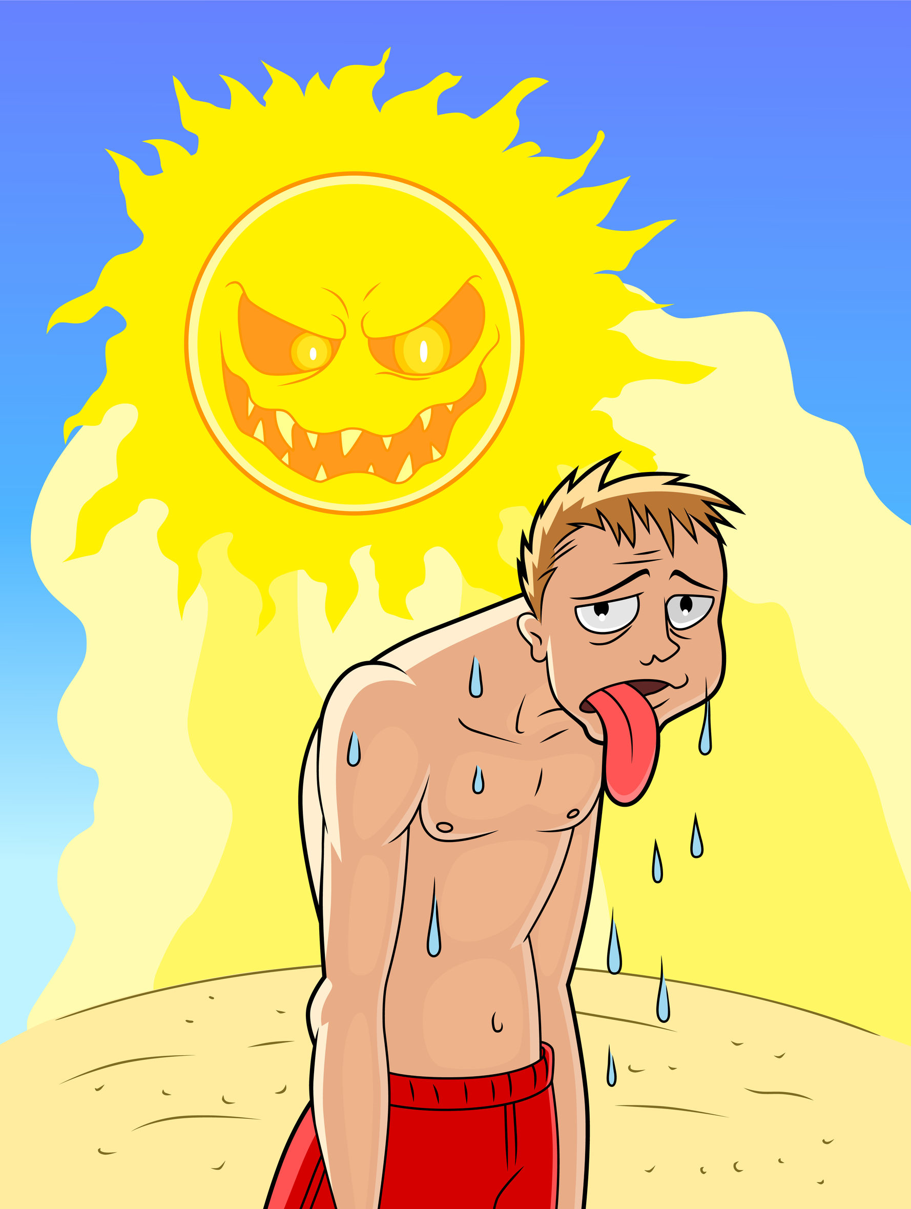 When it's just too hot to play