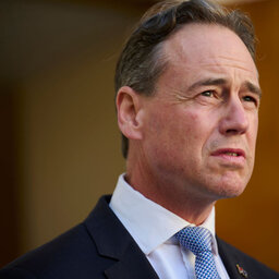 Greg Hunt says government are being 'cautious' in early stages of Omicron