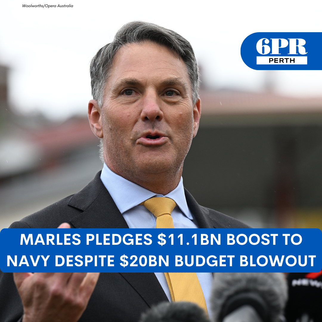 Marles pledges $11.1bn boost to Navy despite $20bn budget blowout