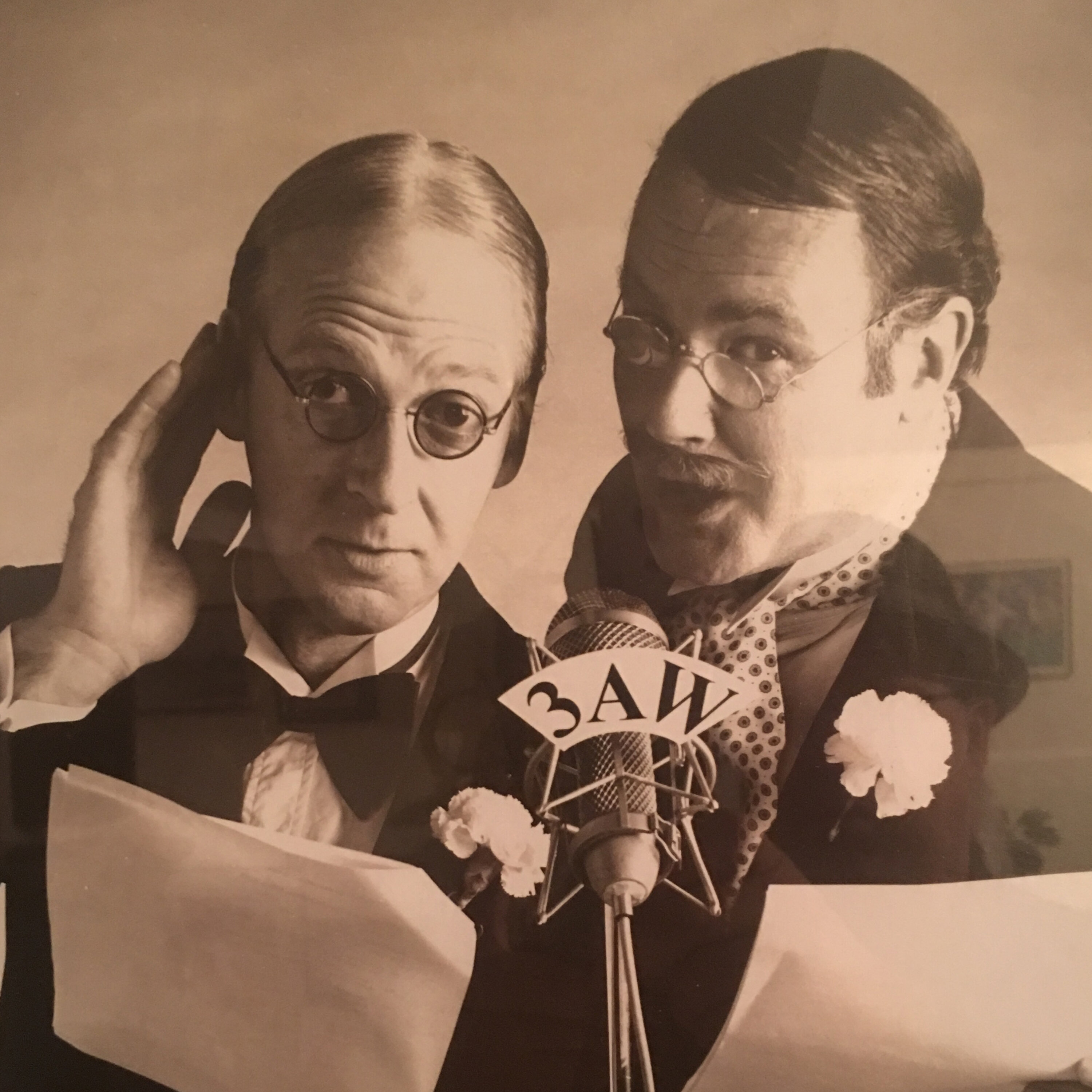 John Blackman and Uncle Roy Promo discussing the 1986 station line up episode artwork