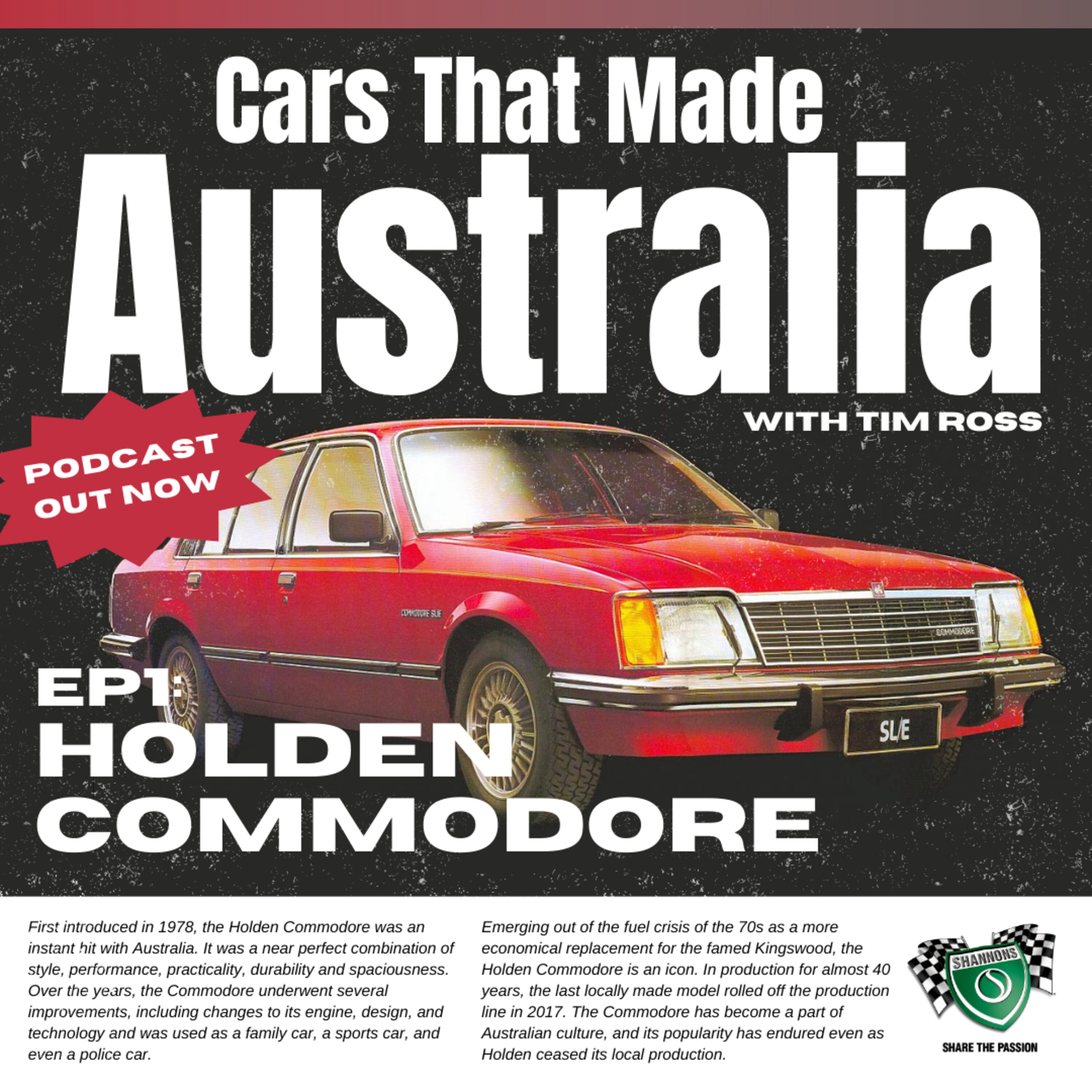 Holden Commodore episode artwork