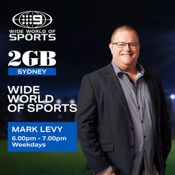 Mark Levy and 4BC WWOS host Peter Psaltis make State of Origin wager