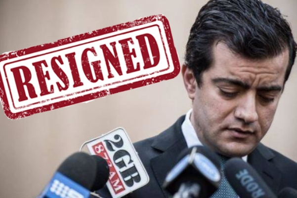 AUDIO: The moment Sam Dastyari quit the Australian Senate
