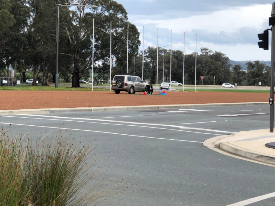 John calls about Canberra road incident