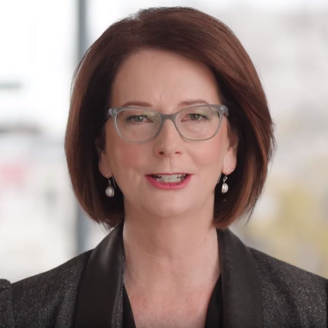 Former prime minister Julia Gillard