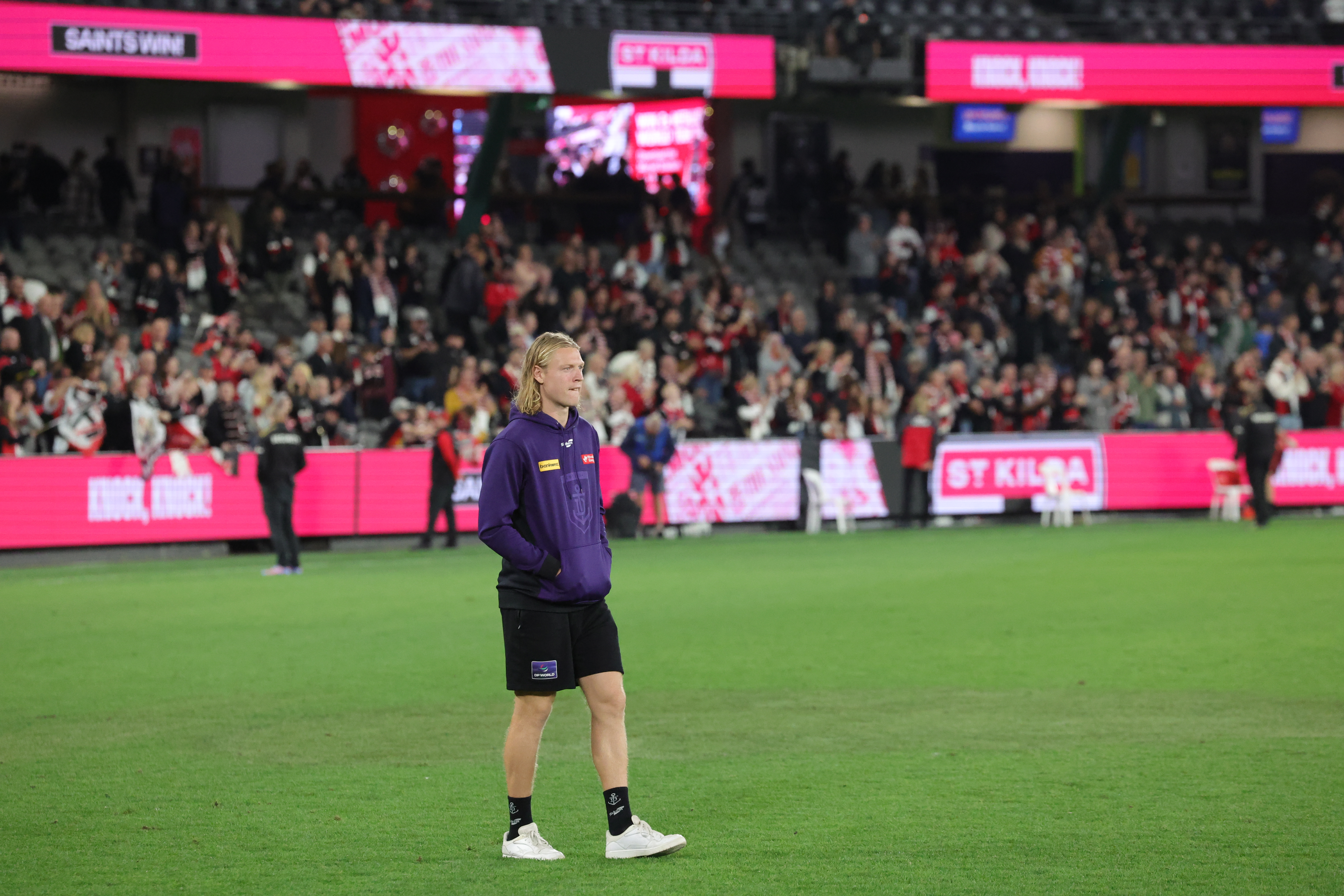 Hayden Young provides an update on his hamstring recovery following surgery last week