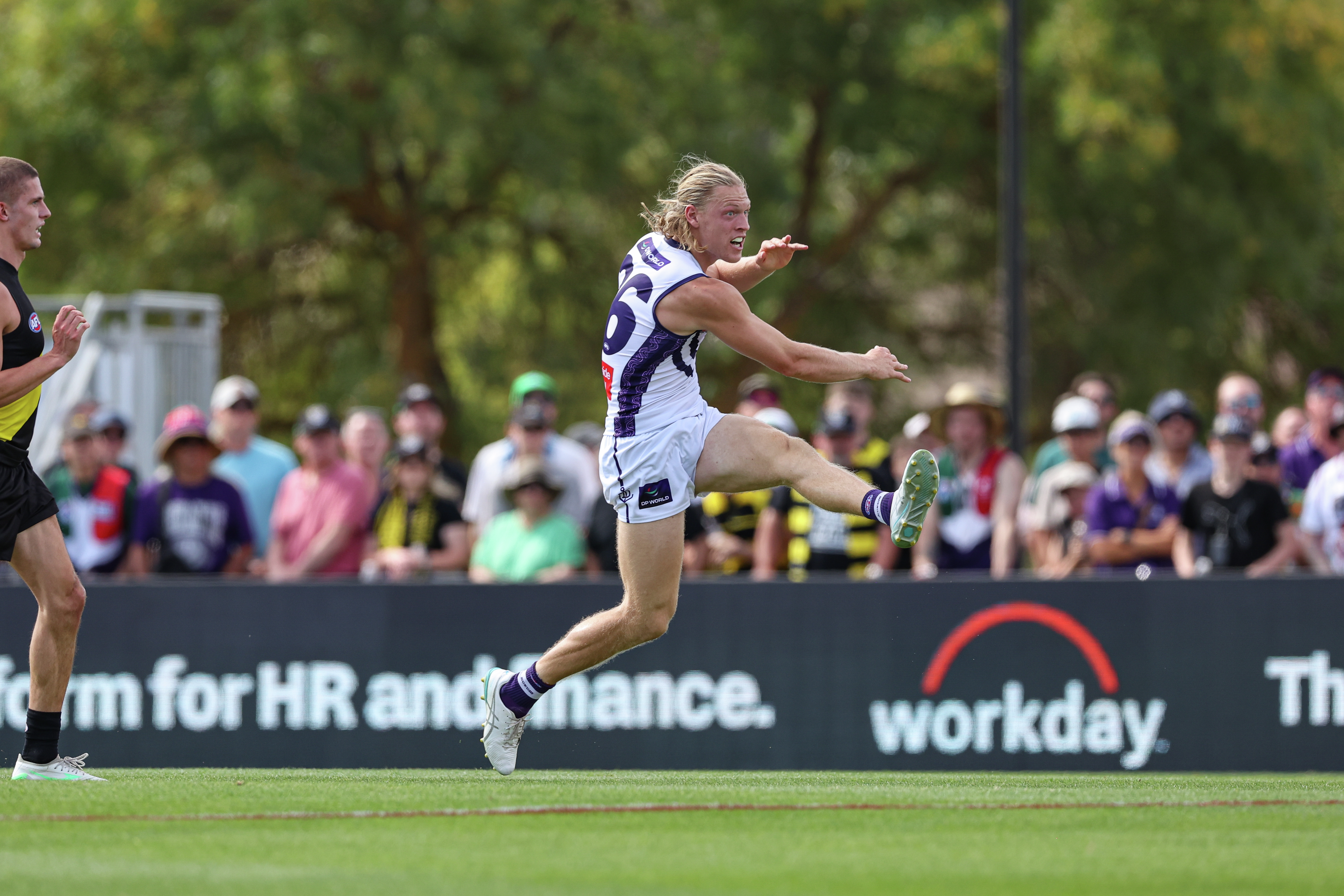 Hayden Young talks about his comeback game in Gather Round and being able to make an impact while resting forward