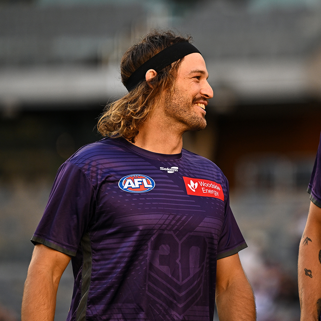 Our 'Mr Fix It' James Aish on his shift down back and Nat Fyfe's performance