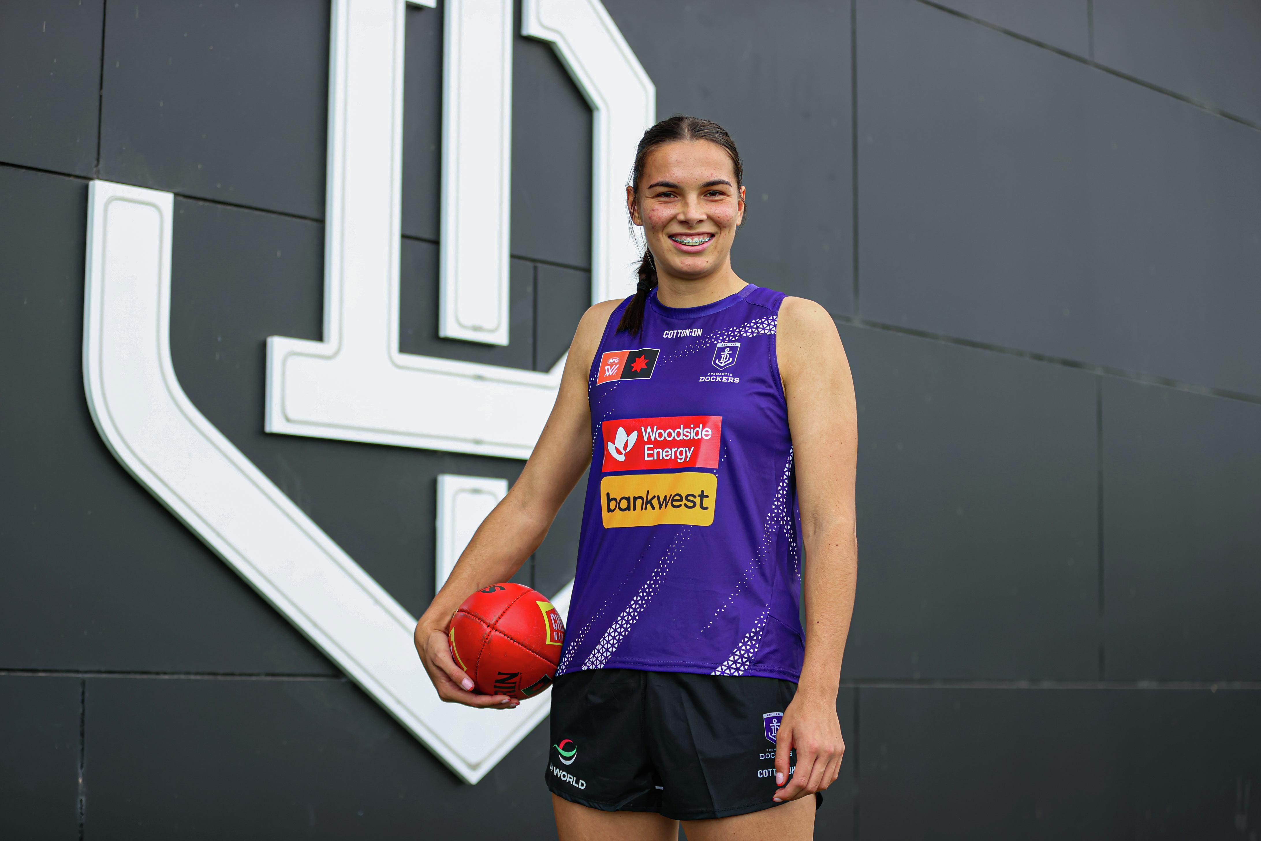New Fremantle AFLW player Tunisha Kikoak talks her football journey and becoming part of the Purple Army