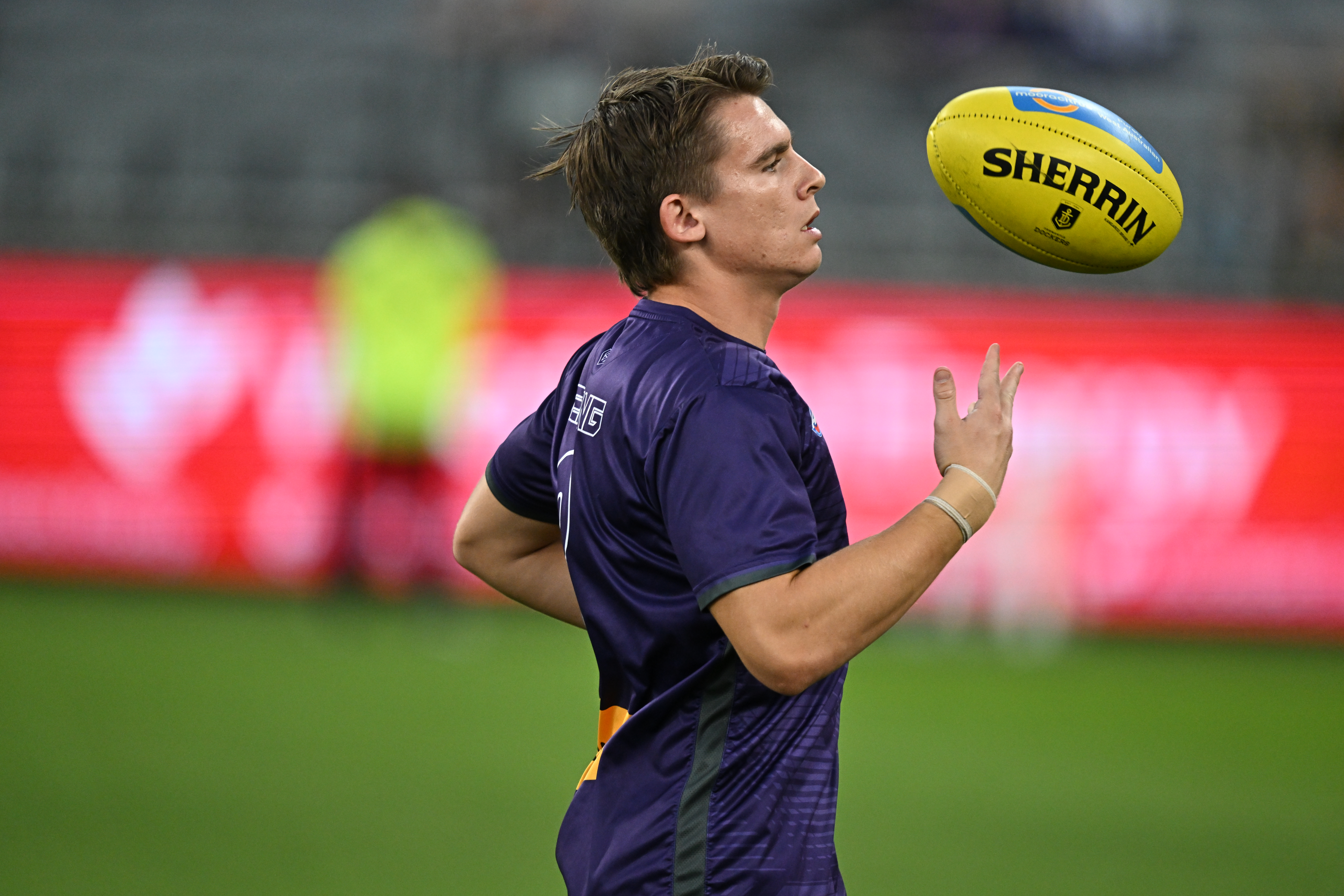 Caleb Serong on the weekend's draw with Collingwood