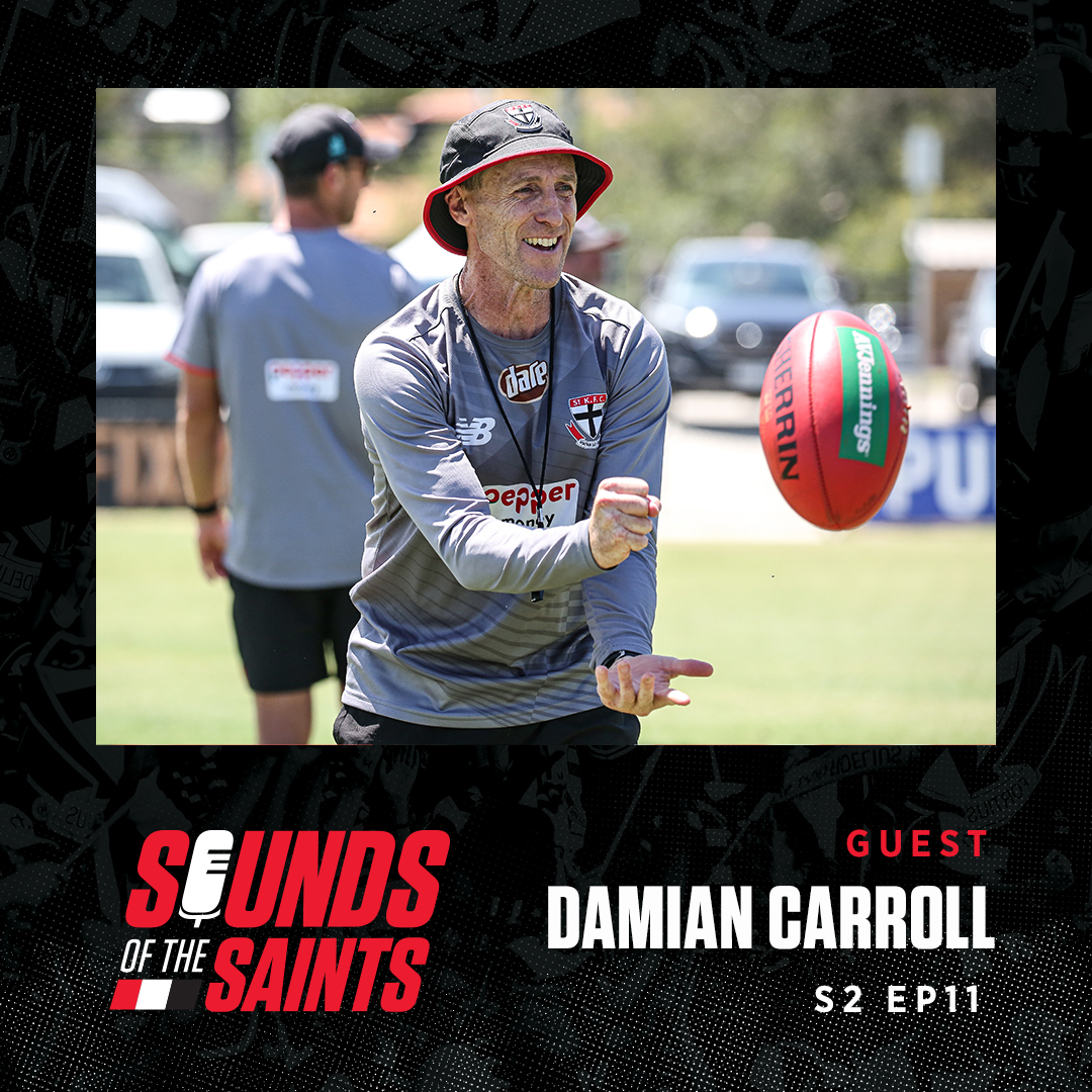 Head of Development and Learning Damian Carroll gives a deep dive into Saints' development Academy, bringing the classroom to the footy field and the Saint-turned-Punter swinging into RSEA Park
