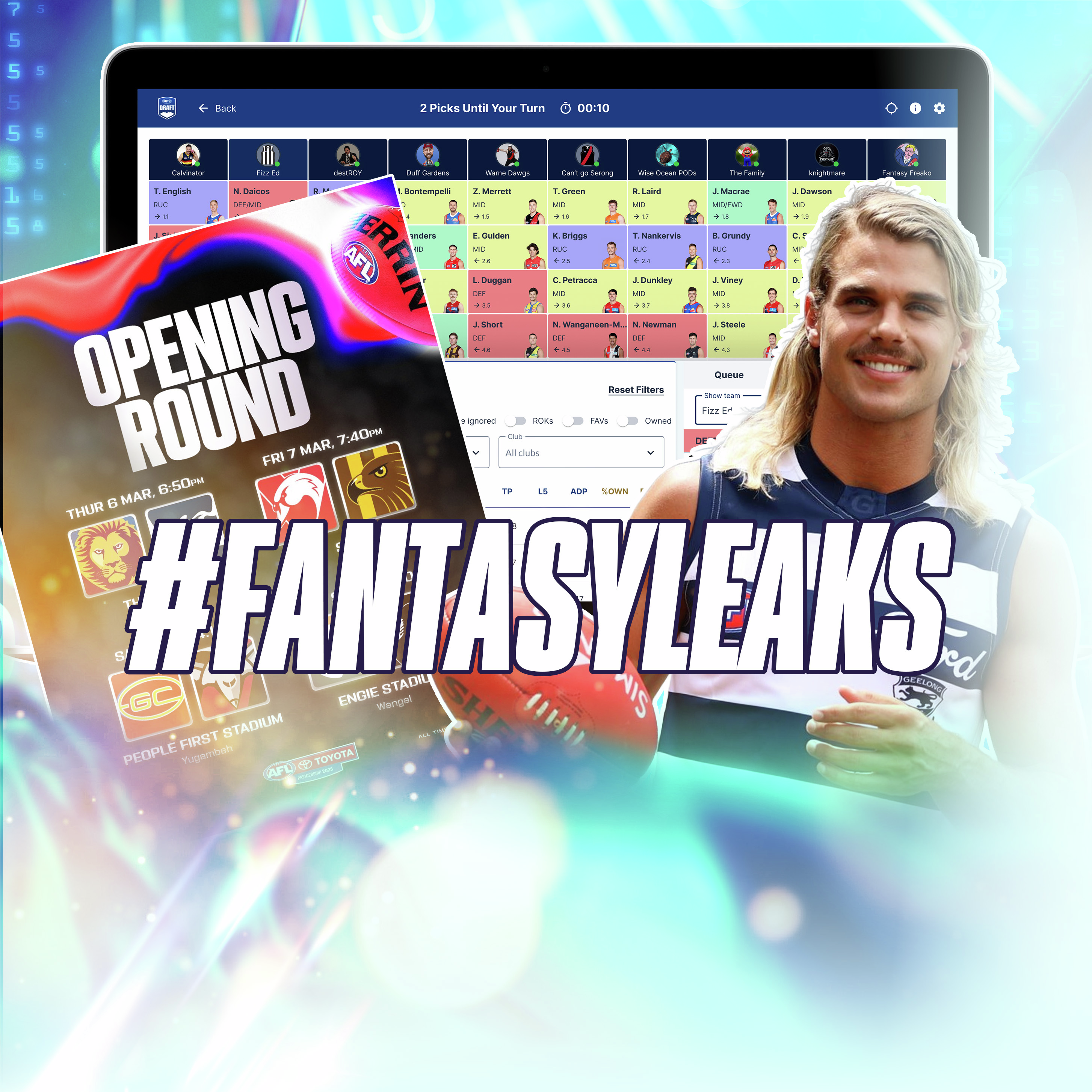 #FantasyLeaks: 2025 game news, fixture, trade period