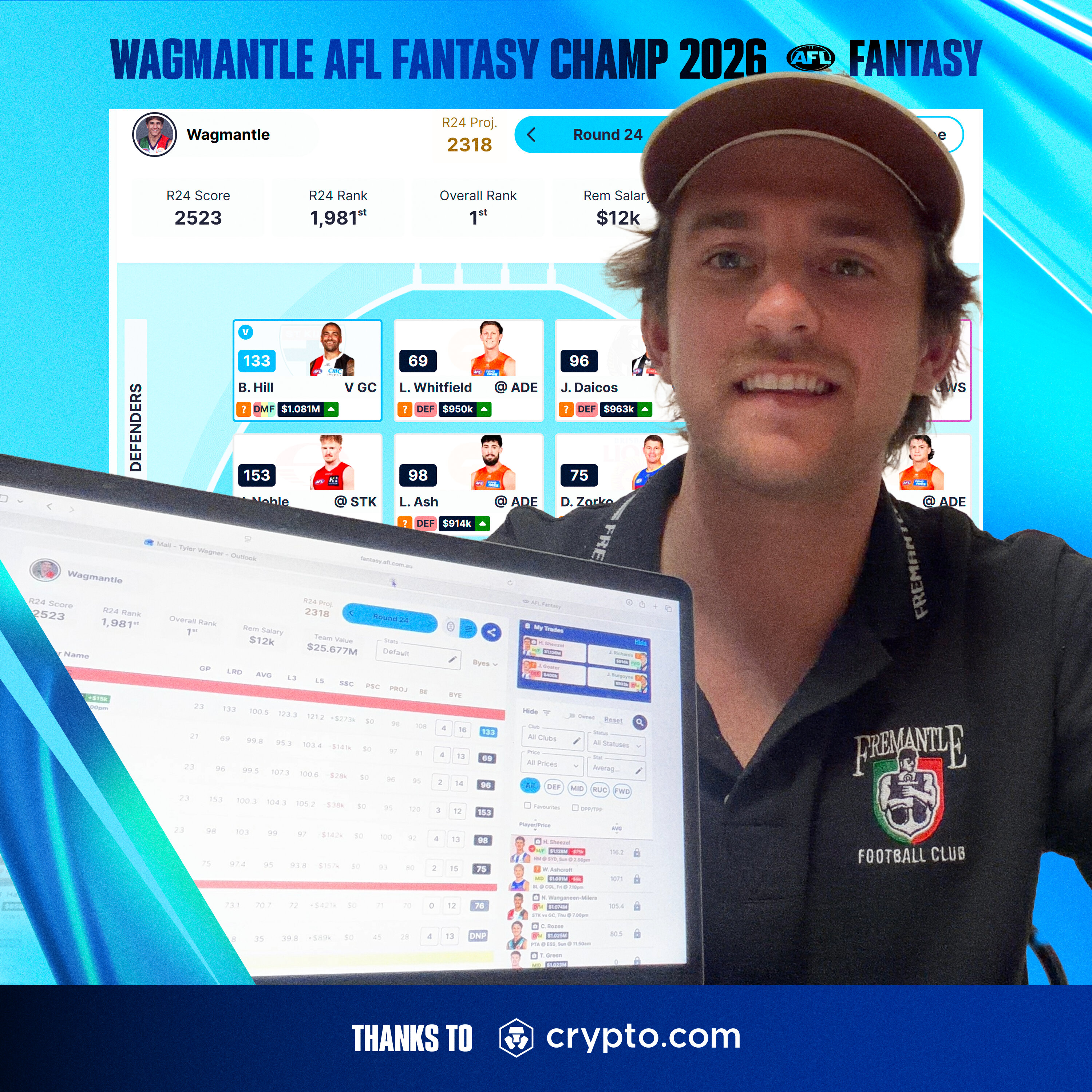 Wagmantle - 2026 AFL Fantasy Classic Champion