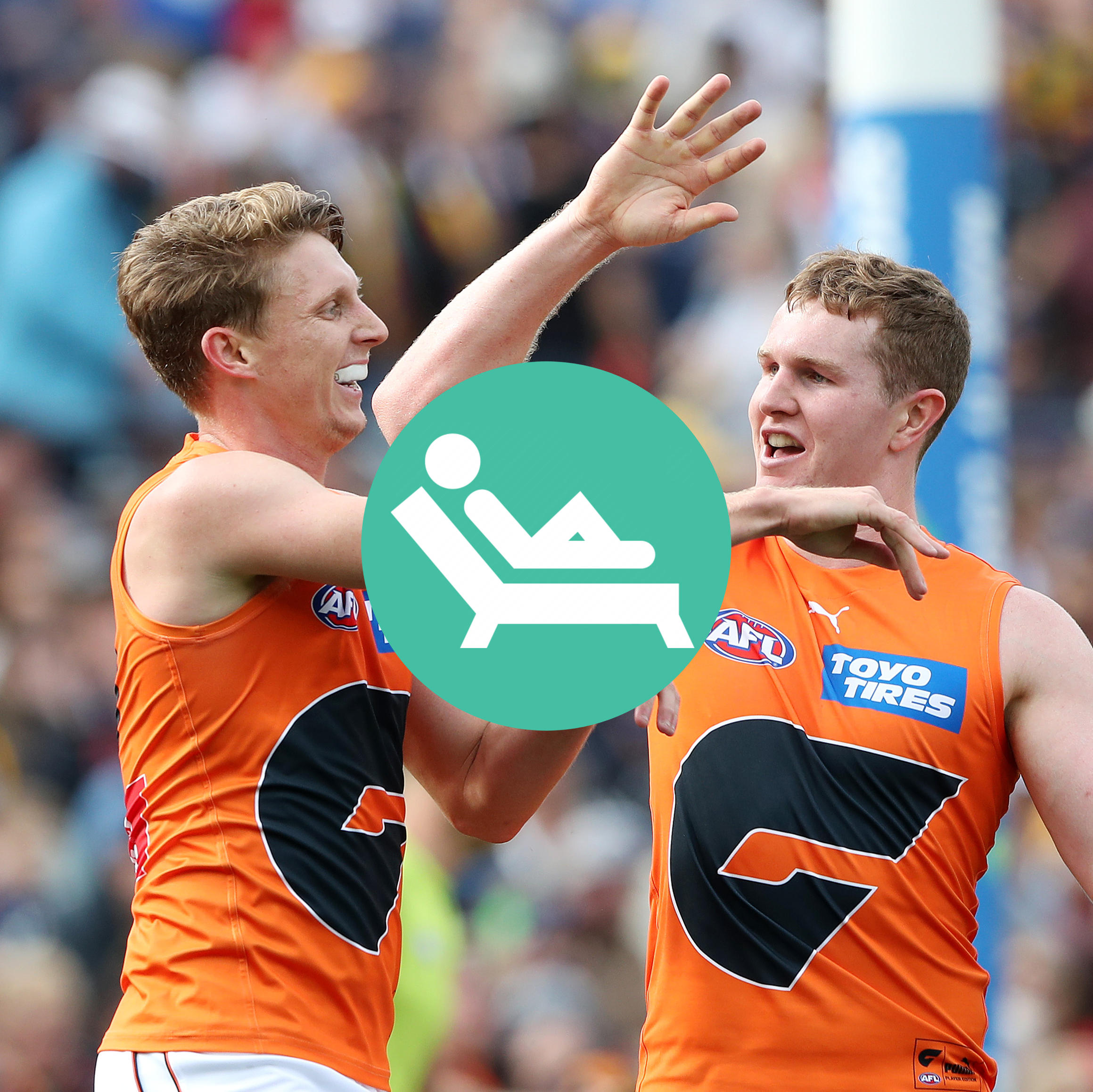 GWS/GC bye, Sexton forward, Fyfe subbed, Daicos quiet, fixing issues