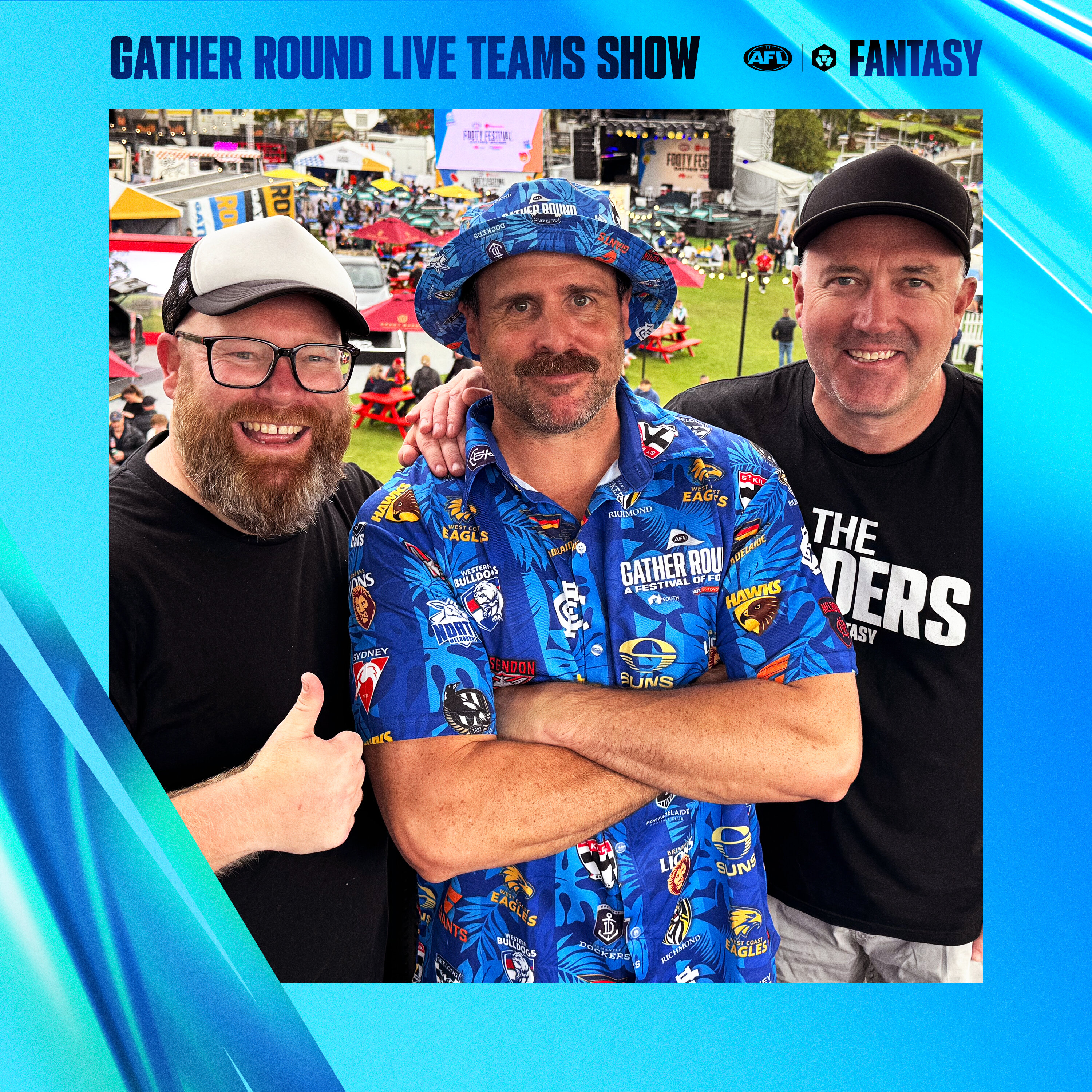 Gather Round! R5 teams, captains, trade tips - AFL Fantasy LIVE episode artwork