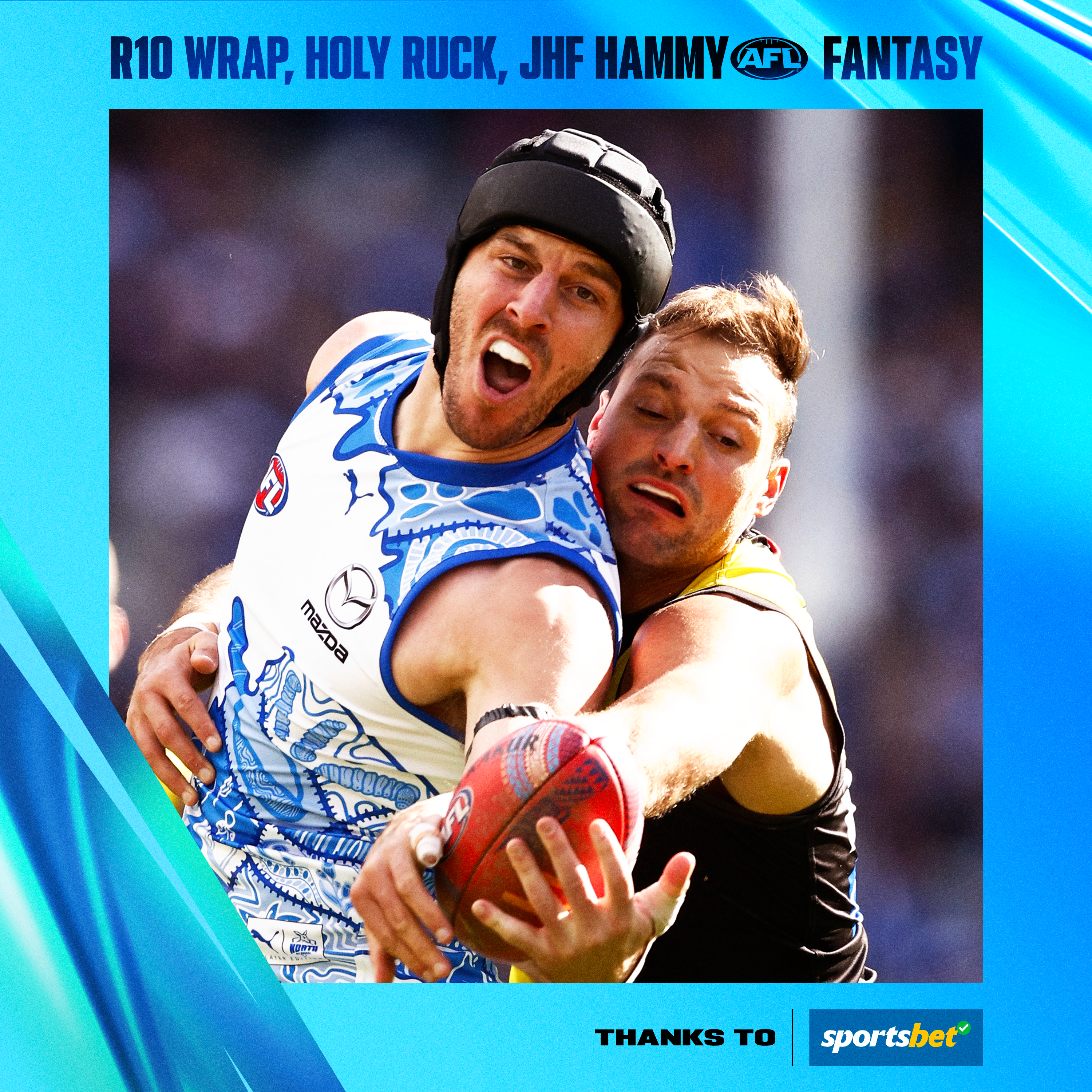 R10 Fantasy review, rucks dominate, JHF's hammy trade options