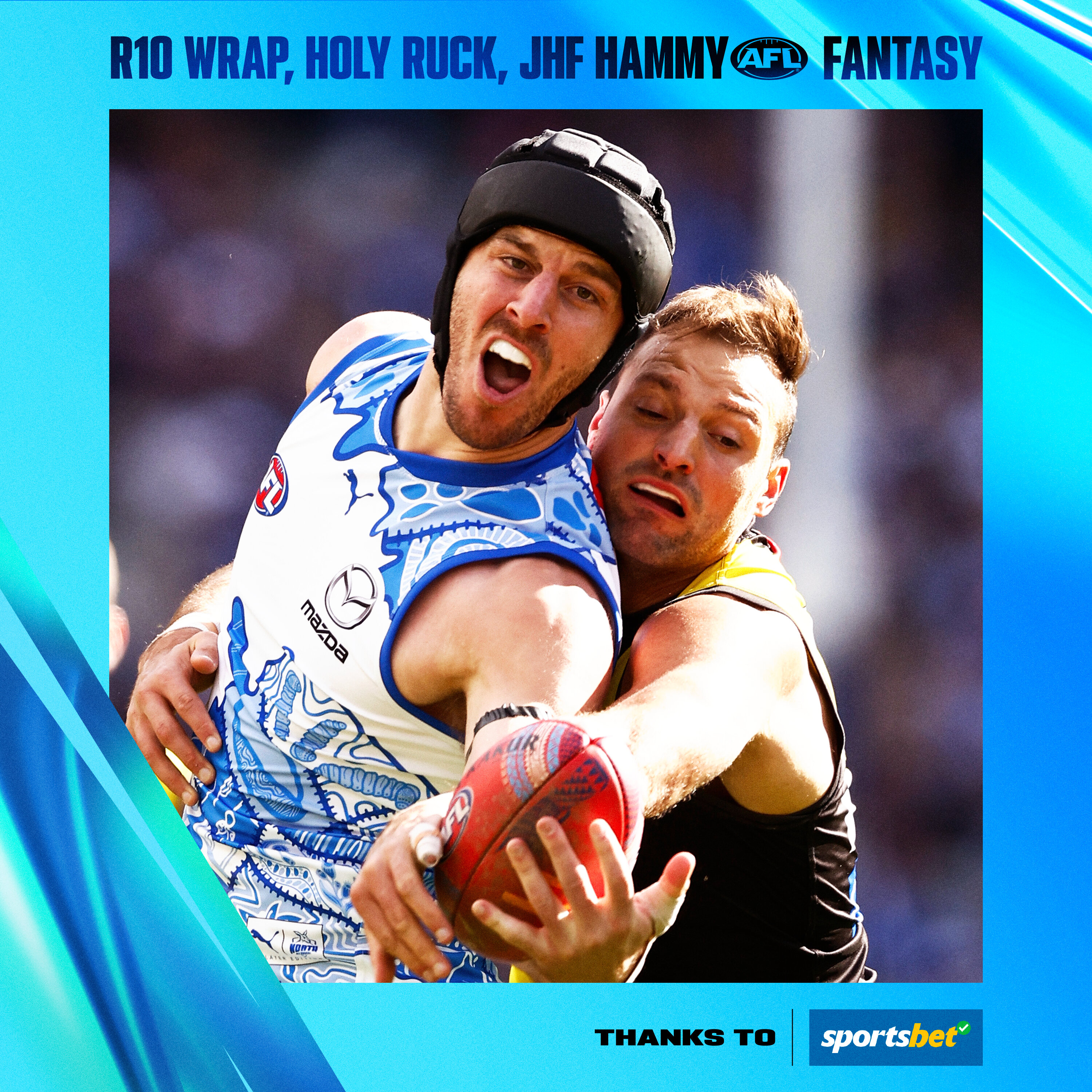 R10 Fantasy review, rucks dominate, JHF's hammy trade options
