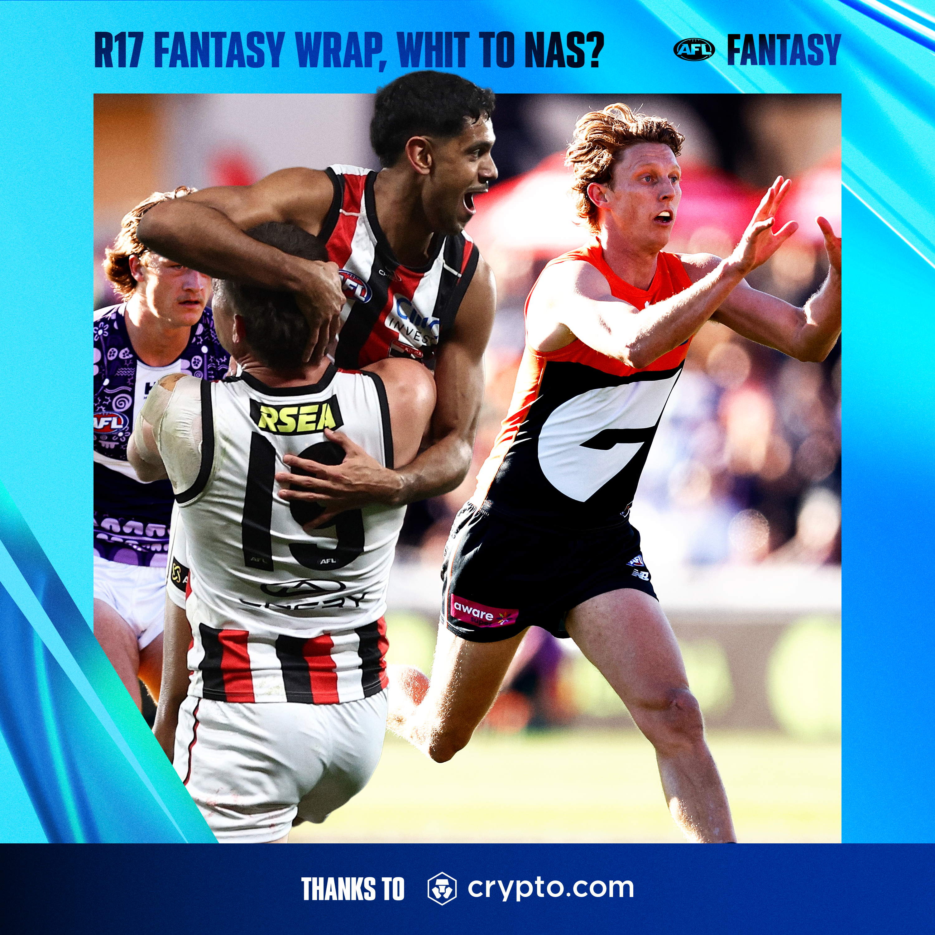 R17 Fantasy review, Whitfield concussed, Nas' 160