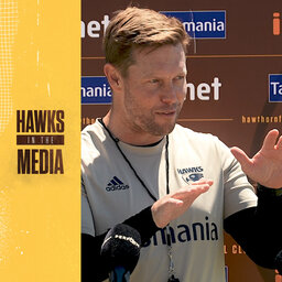 Sam Mitchell talks about his new draftees