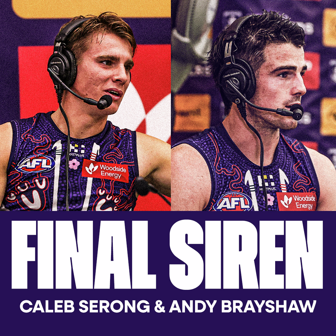 POST-GAME SHOW | Caleb Serong & Andy Brayshaw