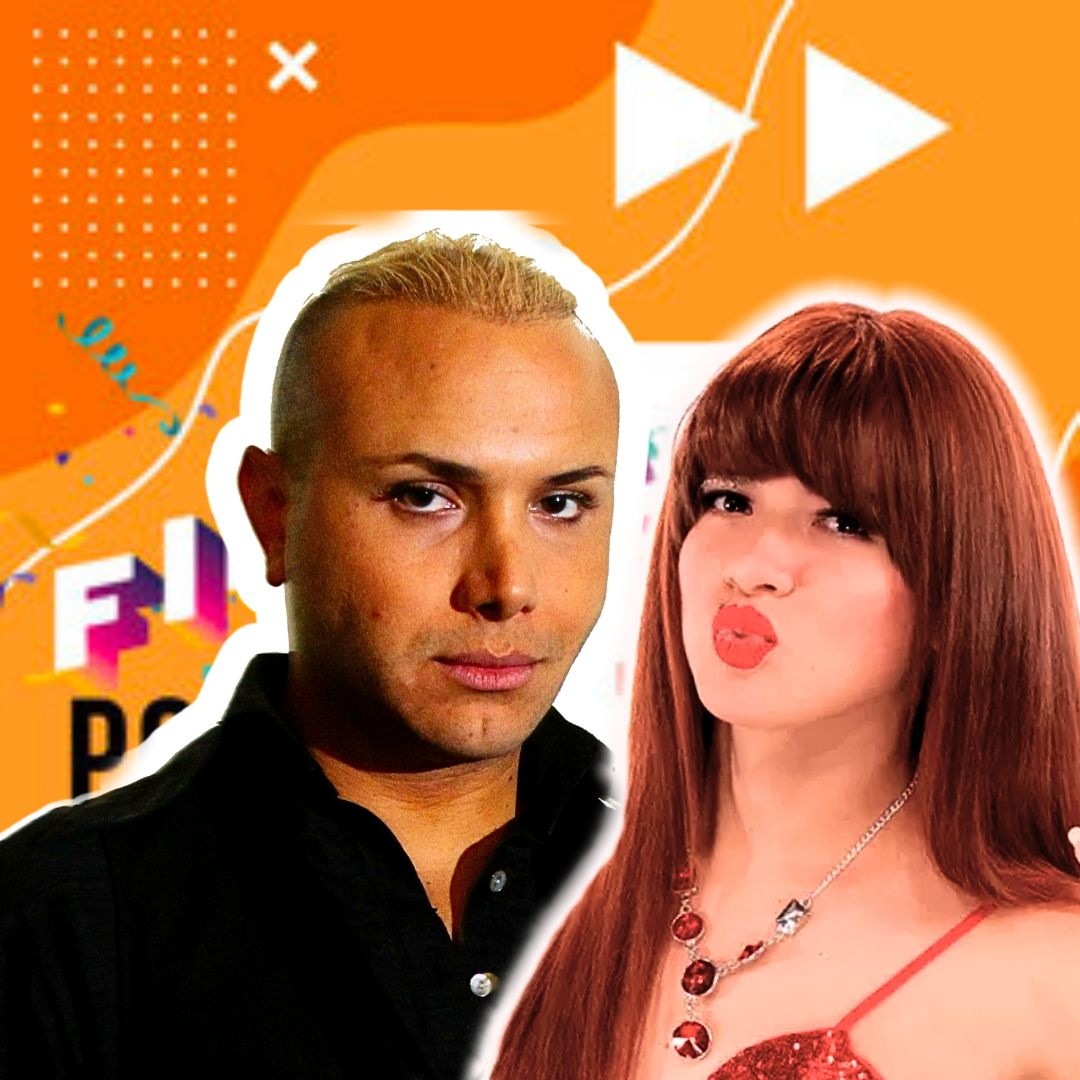 La Uchulú y Carlos Cacho en La casa de Magaly