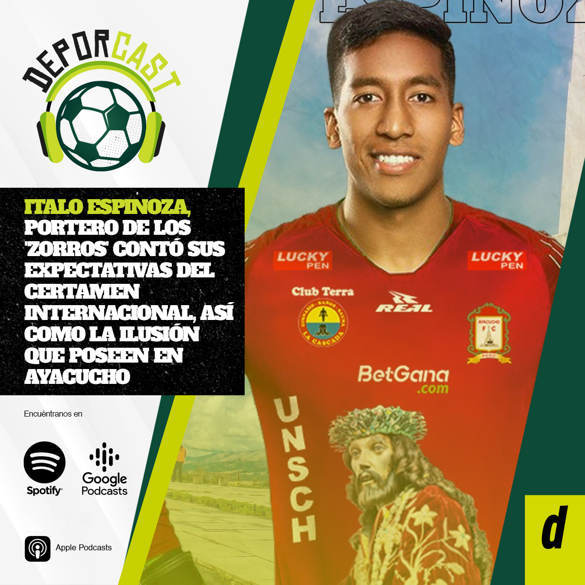 Ítalo Espinoza, el arquero de Ayacucho FC que busca hacer historia en Copa Sudamericana