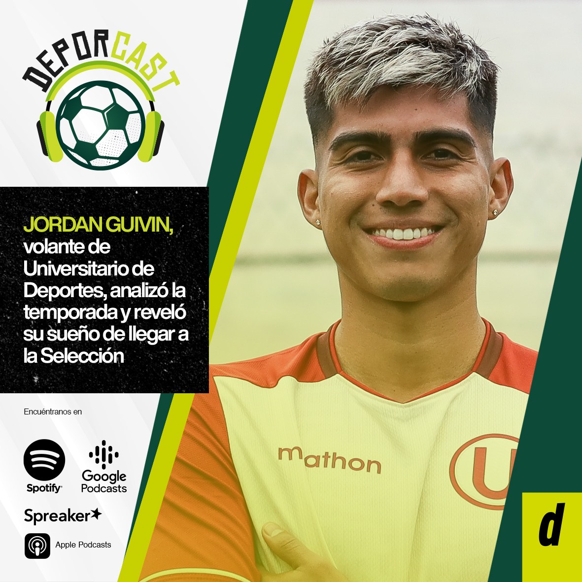 Jordan Guivin, volante de la ‘U’: “La hinchada anhela mucho el título, así como nosotros”