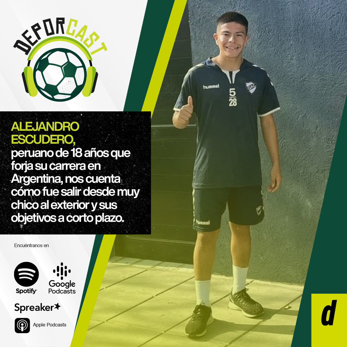 Alejandro Escudero, juvenil peruano en Quilmes: "No es difícil emigrar si tienes las cosas claras"