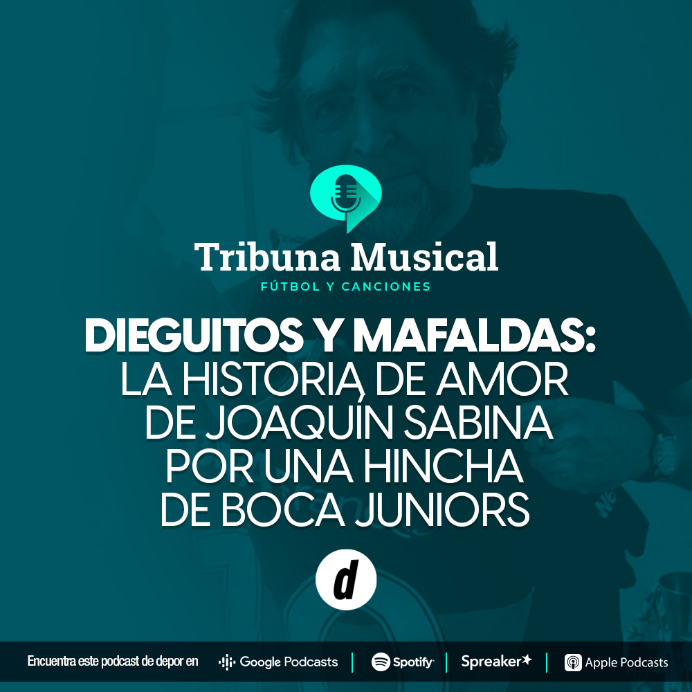 Dieguitos y Mafaldas: la historia de amor de Joaquín Sabina por una hincha de Boca Juniors