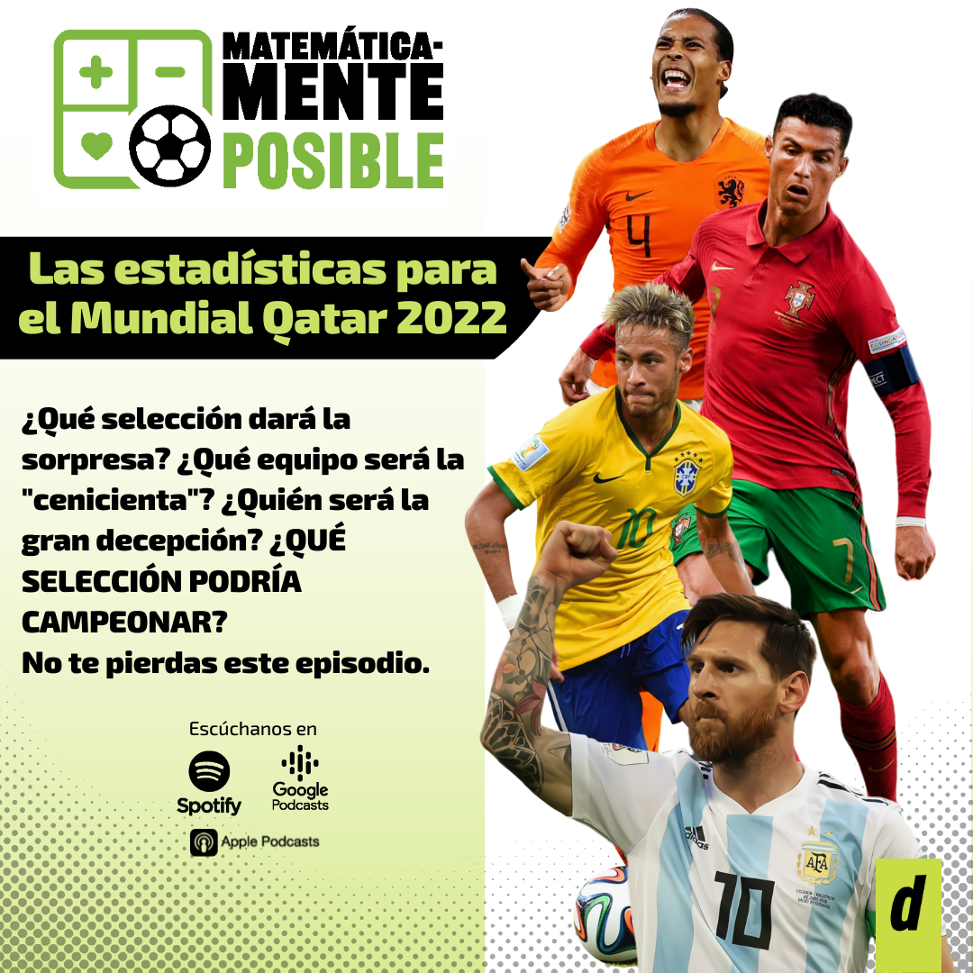QATAR 2022: las estadísticas que debes conocer para seguir el mundial | MATEMATICAMENTE POSIBLE