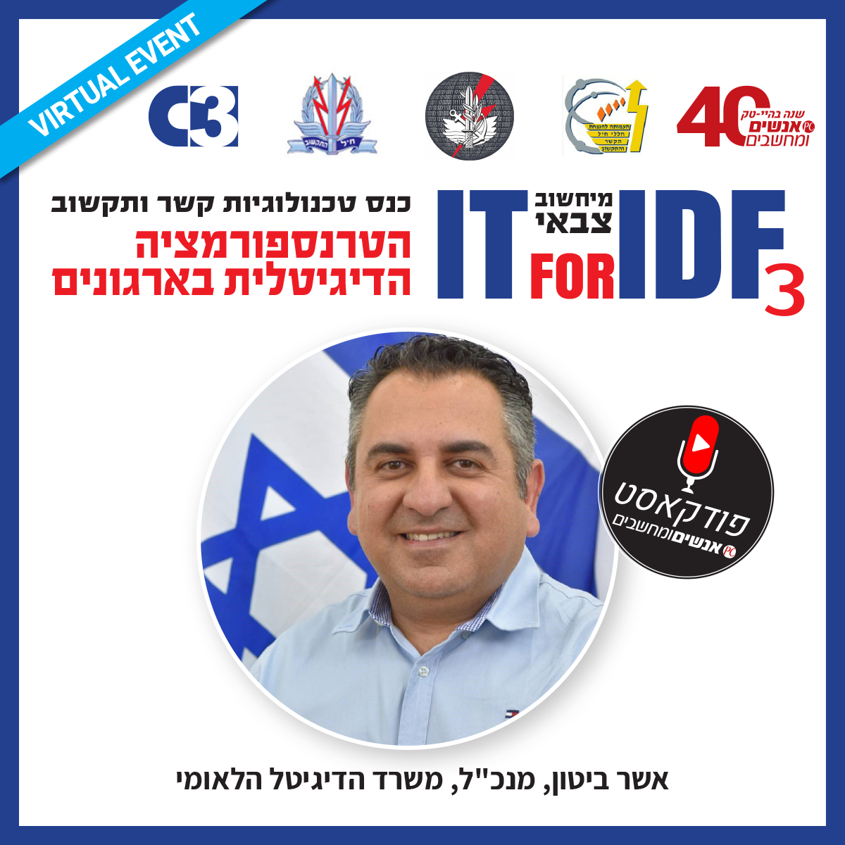 אנשים ומחשבים פרק 182- טרנספורמציה דיגיטלית בממשלה - בין מיקוד לביזור