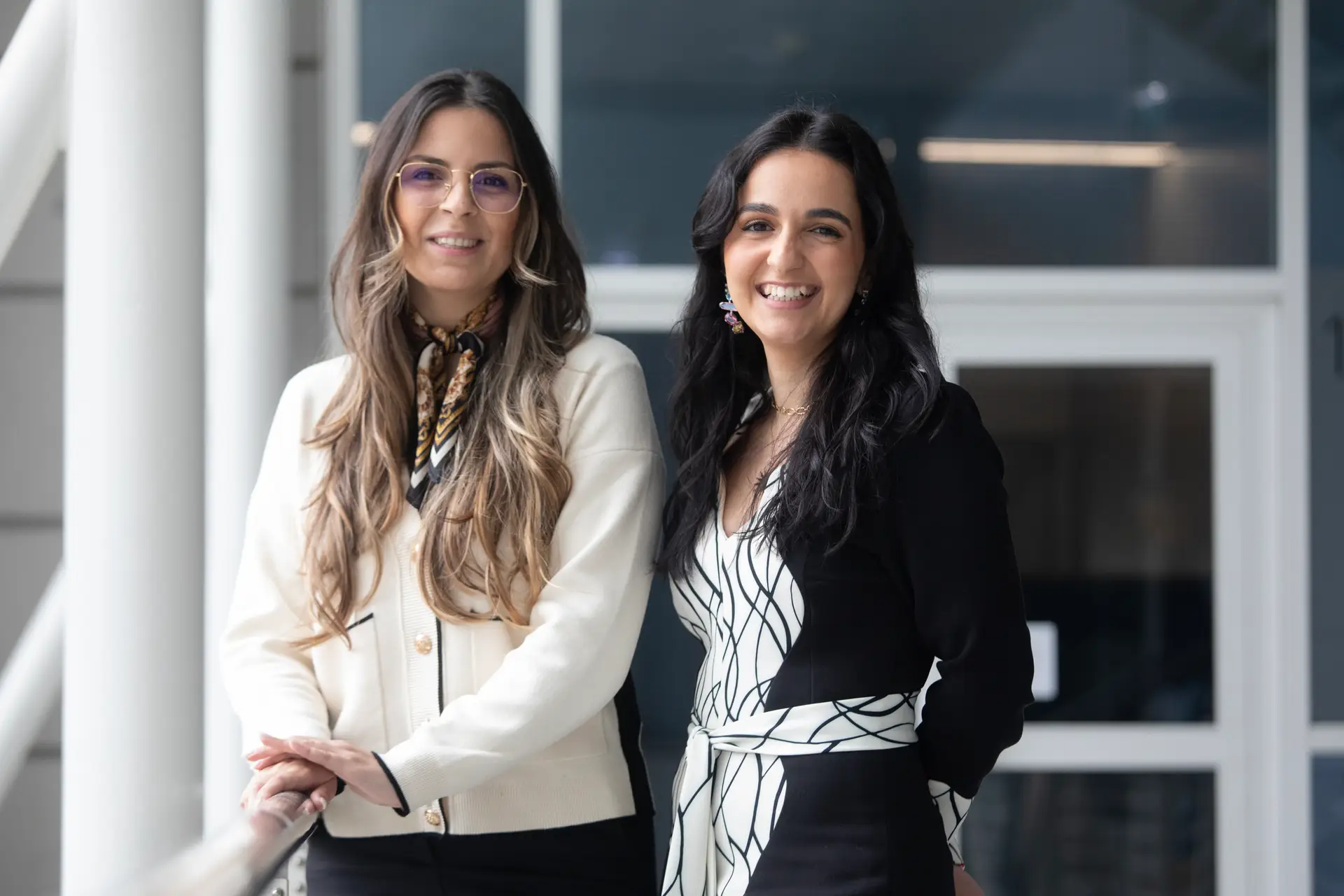 Mafalda Rebordão e Sara Aguiar, fundadoras do Ponto Zero