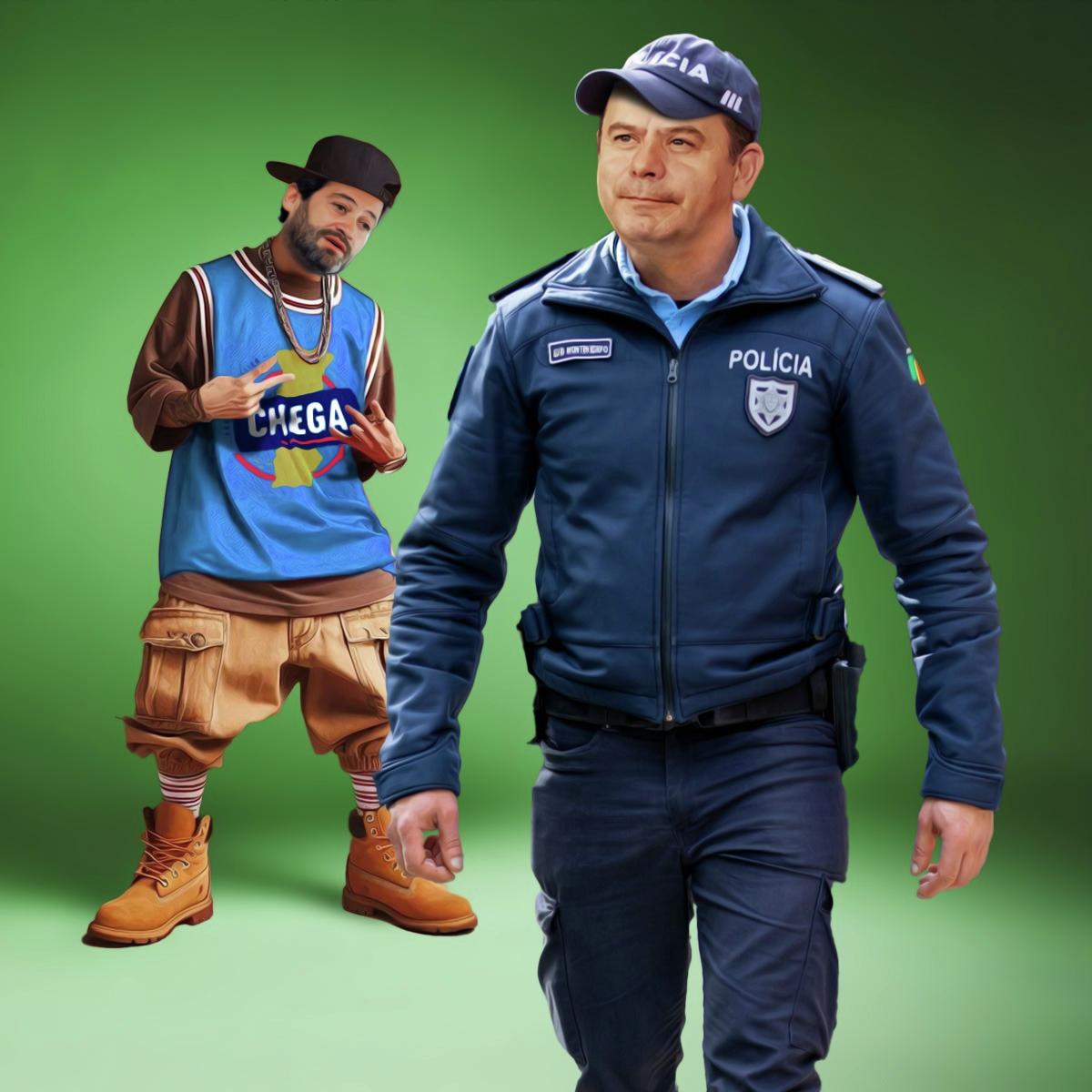 Lei e ordem? O polícia Montenegro e o desordeiro Ventura