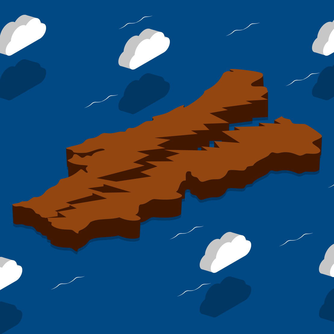 Uma campanha com mar à vista num país com dois blocos (ou serão três?)